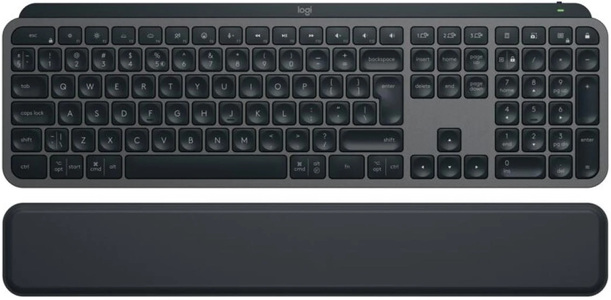 Miniatura produktu: Klawiatura Logitech MX Keys S Bezprzewodowa Graphite US (920-011589) Miniatura produktu: Klawiatura Logitech MX Keys S Bezprzewodowa Graphite US (920-011589)