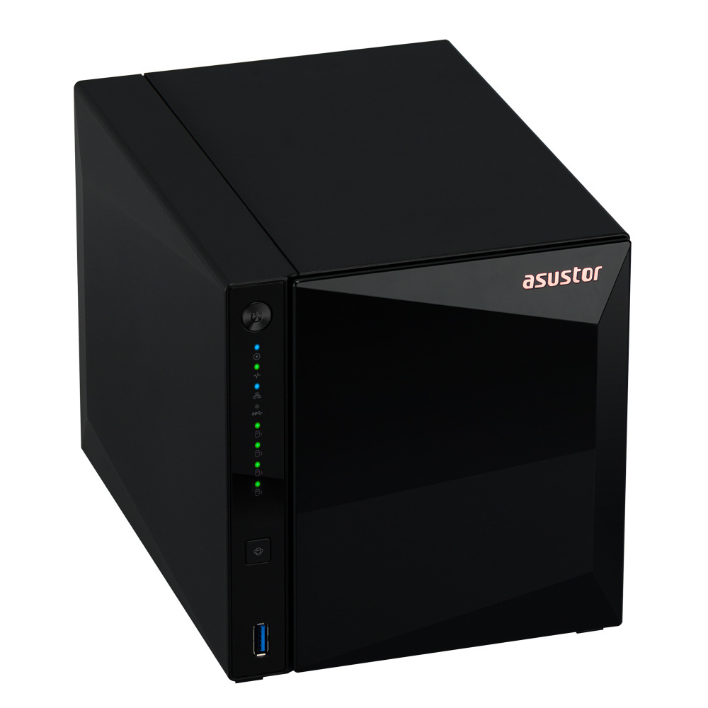 Serwer plików Asustor DRIVESTOR 4 PRO AS3304T 4-bay, Realtek RTD1296. Quad-Core, 1.4GHz, 2GB DDR4. 2.5GbE x1. USB3.2 Gen1 x3 + 2x 8TB HDWG480UZSVA Serwer plików Asustor DRIVESTOR 4 PRO AS3304T 4-bay, Realtek RTD1296. Quad-Core, 1.4GHz, 2GB DDR4. 2.5GbE x1. USB3.2 Gen1 x3 + 2x 8TB HDWG480UZSVA