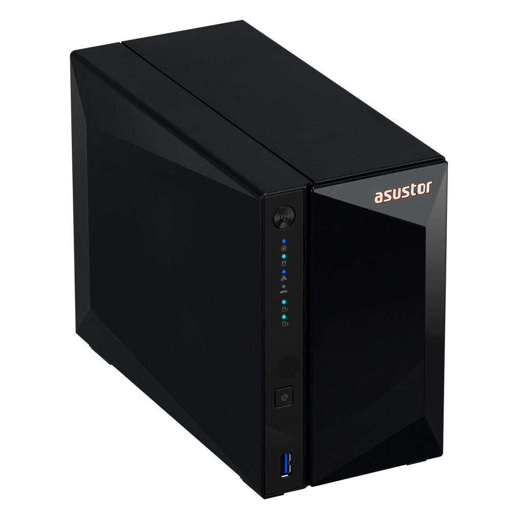Serwer plików Asustor DRIVESTOR 2 PRO AS3302T 2-bay, Realtek RTD1296. Quad-Core, 1.4GHz, 2GB DDR4. 2.5GbE x1. USB3.2 Gen1 x3 + 2x 4TB HDWG440UZSVA Serwer plików Asustor DRIVESTOR 2 PRO AS3302T 2-bay, Realtek RTD1296. Quad-Core, 1.4GHz, 2GB DDR4. 2.5GbE x1. USB3.2 Gen1 x3 + 2x 4TB HDWG440UZSVA