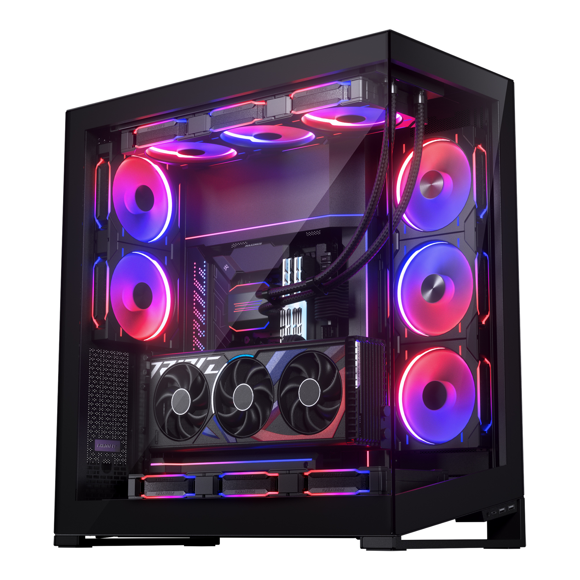 Obudowa do komputera Phanteks NV9 Black ARGB (PH-NV923TG_DBK01) Obudowa do komputera Phanteks NV9 Black ARGB (PH-NV923TG_DBK01)