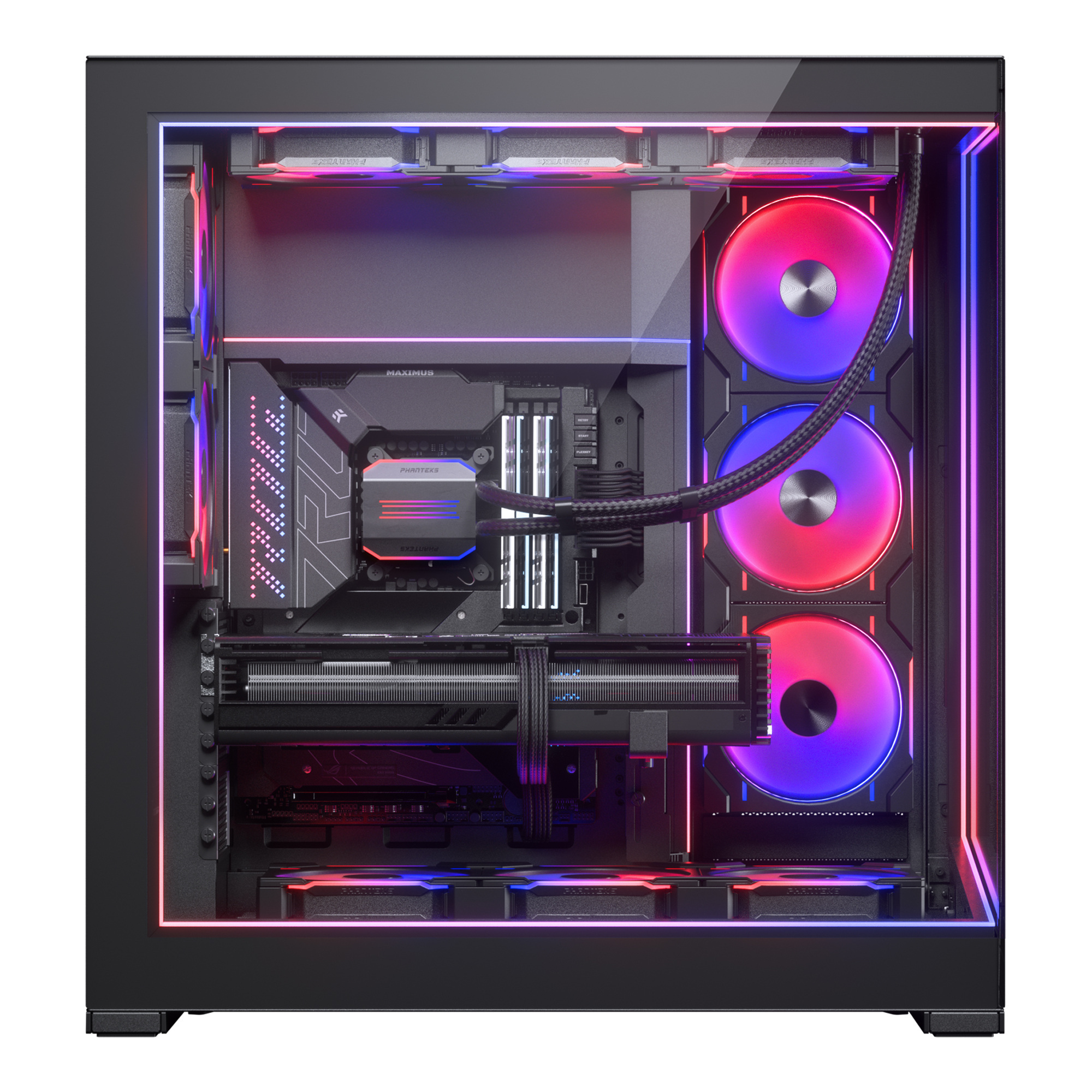 Phanteks NV9 Premium LED Kit, Hub ARGB Black