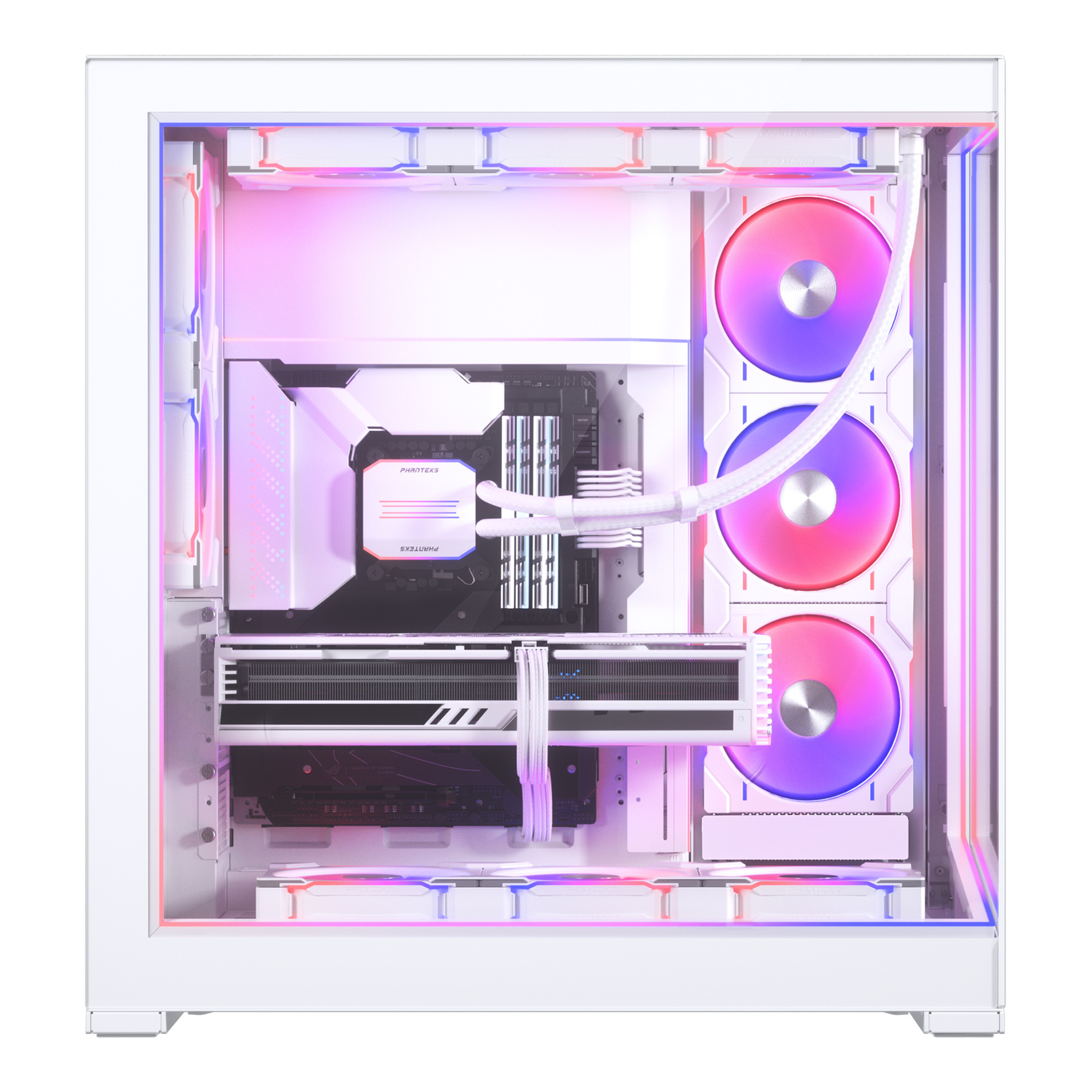Phanteks NV9 Premium LED Kit, Hub ARGB White