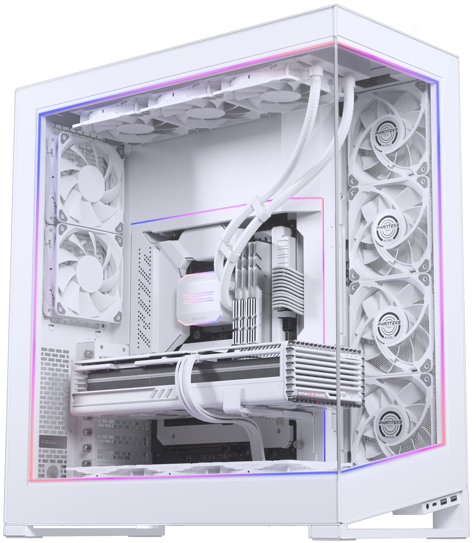 Phanteks NV7 Premium LED Kit, Hub ARGB White