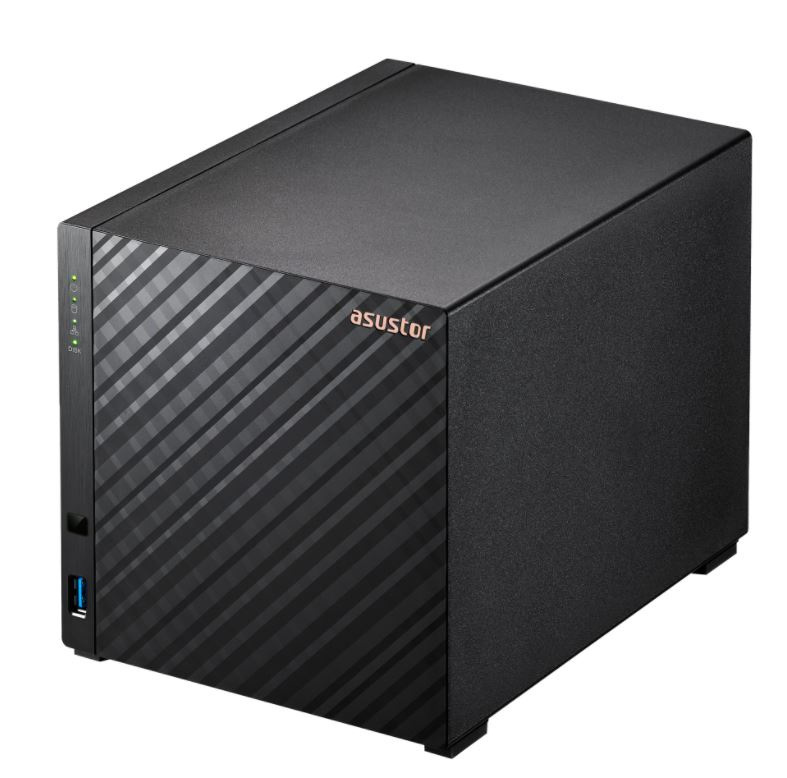 Serwer plików Asustor DRIVESTOR 4 AS1104T 4-bay, Realtek RTD1296. Quad-Core, 1.4GHz, 1GB DDR4. 2.5GbE x1. USB3.2 Gen1 x2 + 2x 8TB HDWG480UZSVA Serwer plików Asustor DRIVESTOR 4 AS1104T 4-bay, Realtek RTD1296. Quad-Core, 1.4GHz, 1GB DDR4. 2.5GbE x1. USB3.2 Gen1 x2 + 2x 8TB HDWG480UZSVA