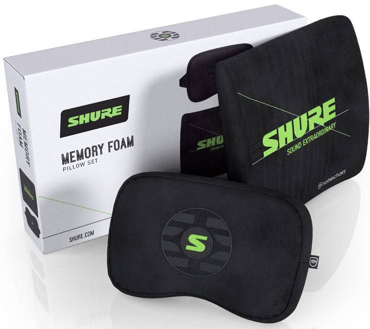 noblechairs Shure Edition zestaw poduszek