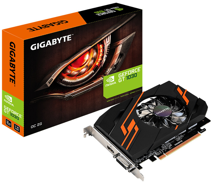 Zdjęcie produktu: Gigabyte GeForce GT 1030 OC 2048MB 64Bit DDR5