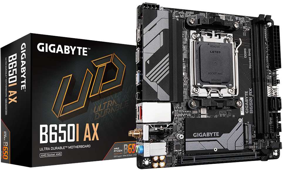 Gigabyte B650I AX AM5 Gigabyte B650I AX AM5