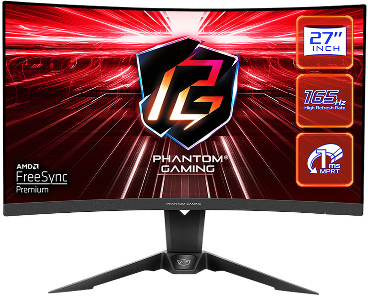 Zdjęcie produktu: Asrock PG27Q15R2A WQHD 165Hz 1ms CURVED
