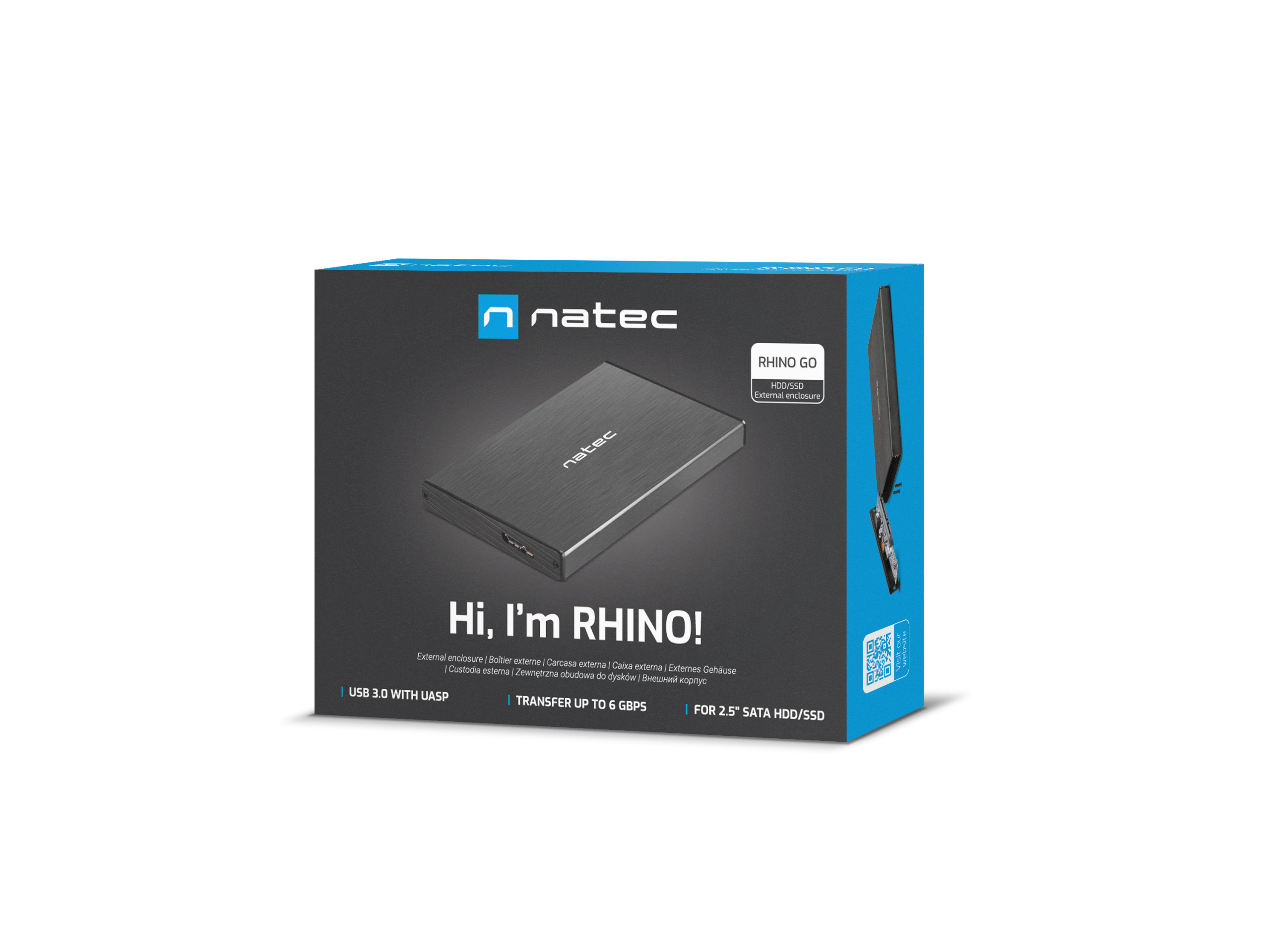 Natec Rhino Go kieszeń 2.5