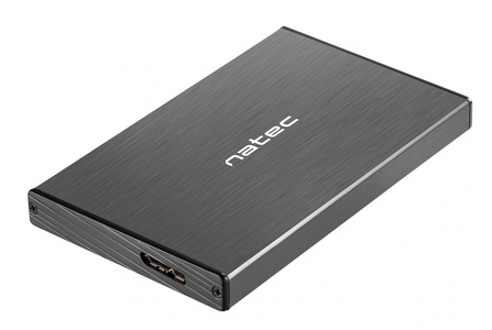 Miniatura produktu: Obudowa zewnętrzna na dysk 2,5" HDD/SSD Natec Rhino GO SATA USB 3.0 - czarna