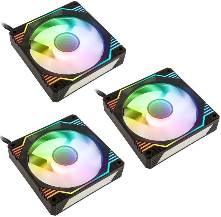 Kolink Umbra X 120mm ARGB czarne (3szt)