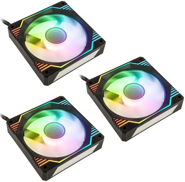 Zdjęcie produktu: Kolink Umbra X 120mm ARGB czarne (3szt)