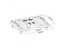 Miniatura zdjęcia: Ergo Office Podnóżek ergonomiczny ER-412 Miniatura zdjęcia: Ergo Office Podnóżek ergonomiczny ER-412