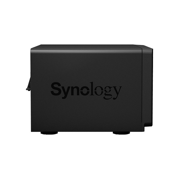 Zdjęcie produktu: Serwer plików Synology DS1621+ 6-bay, SATA 6G, AMD Ryzen V1500B 4-rdzeniowy 2.2GHz, 32G RAM(ZAM) ECC, 2x NVMe, 4xGbE LAN, 3x USB 3.0, 2x eSATA, 1x PCIe Gen3 x8 (łącze x4)
