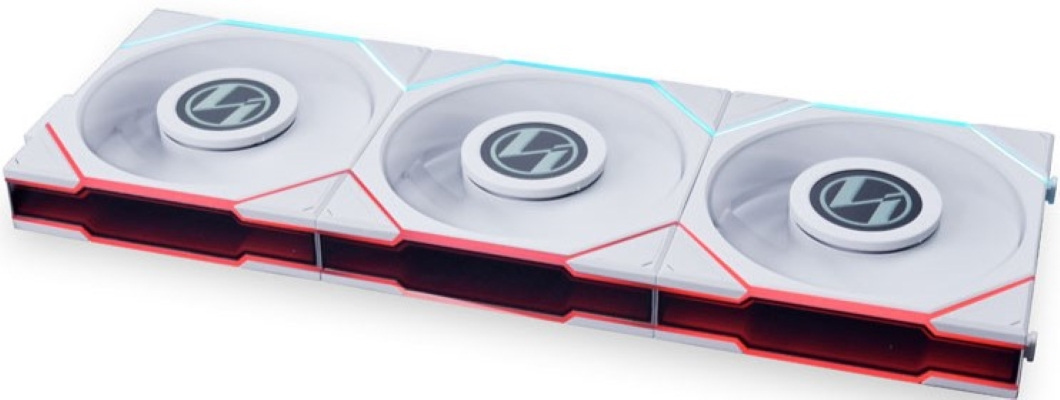 Lian Li UNI FAN TL LCD PWM 120mm biały 3pak