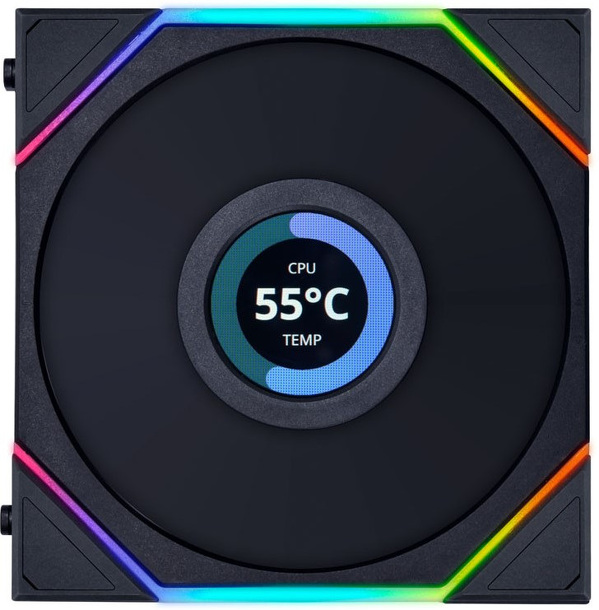Zdjęcie produktu: Wentylator Lian Li UNI FAN TL LCD PWM 120mm czarny