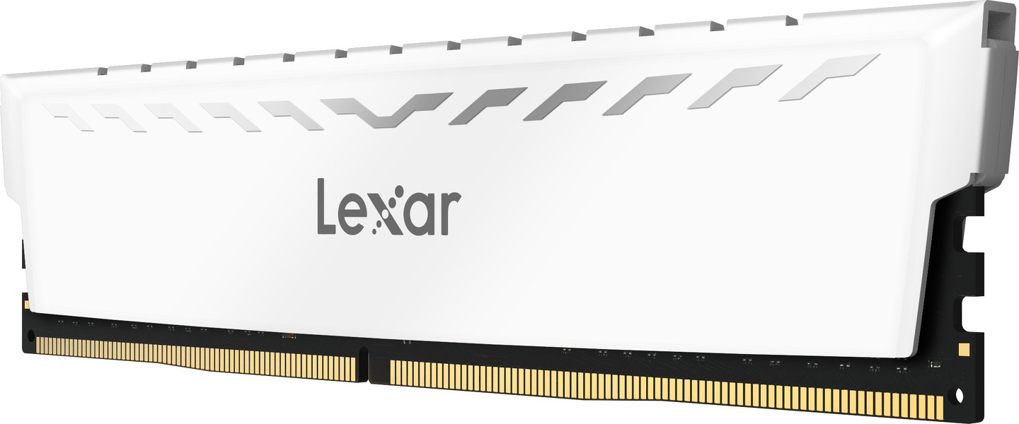 Zdjęcie produktu: Pamięć Lexar THOR Gaming DDR4 32GB (2x16GB) 3600MHz CL18 biała LD4BU016G-R3600GDWG