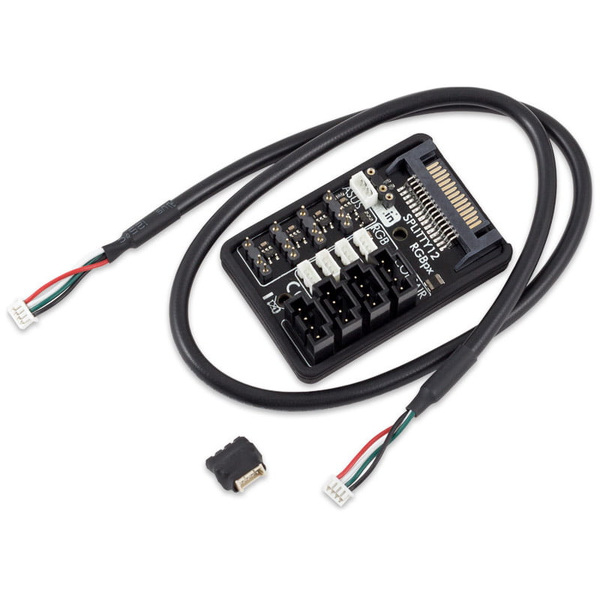 Zdjęcie produktu: aquacomputer RGBpx Splitty12 Active ARGB-Hub Zdjęcie produktu: aquacomputer RGBpx Splitty12 Active ARGB-Hub