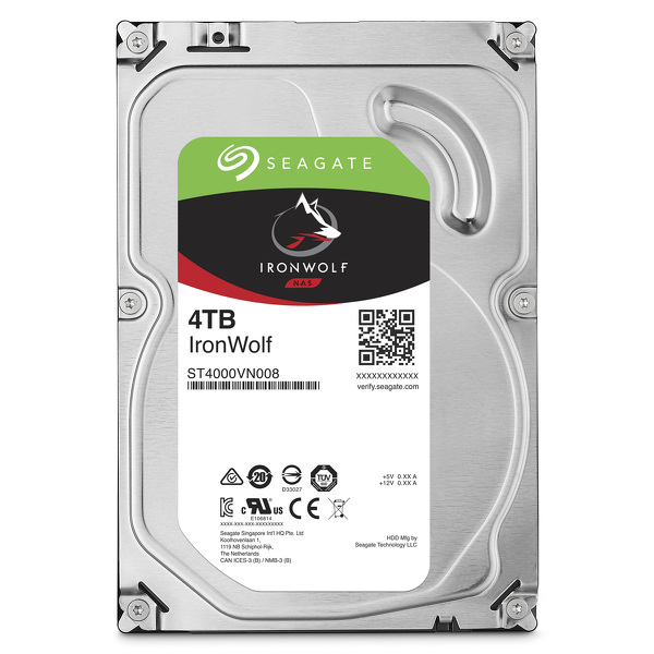 Zdjęcie produktu: Dysk Seagate IronWolf ST4000VN008 4TB sATA III 5900RPM 64MB recertyfikowany