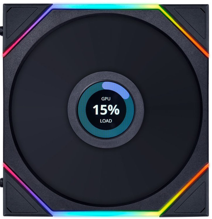 Wentylator Lian Li UNI FAN TL LCD Reverse Blade PWM 140mm black