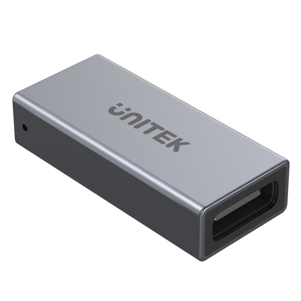 Zdjęcie produktu: Łącznik USB TYP-C(F) - USB TYP-C(F) Unitek 8K 40Gbps 240W (A1036GY) Zdjęcie produktu: Łącznik USB TYP-C(F) - USB TYP-C(F) Unitek 8K 40Gbps 240W (A1036GY)