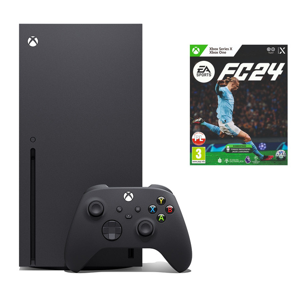 Zdjęcie produktu: Konsola Microsoft Xbox Series X 1TB + FC 24 1TB Zdjęcie produktu: Konsola Microsoft Xbox Series X 1TB + FC 24 1TB
