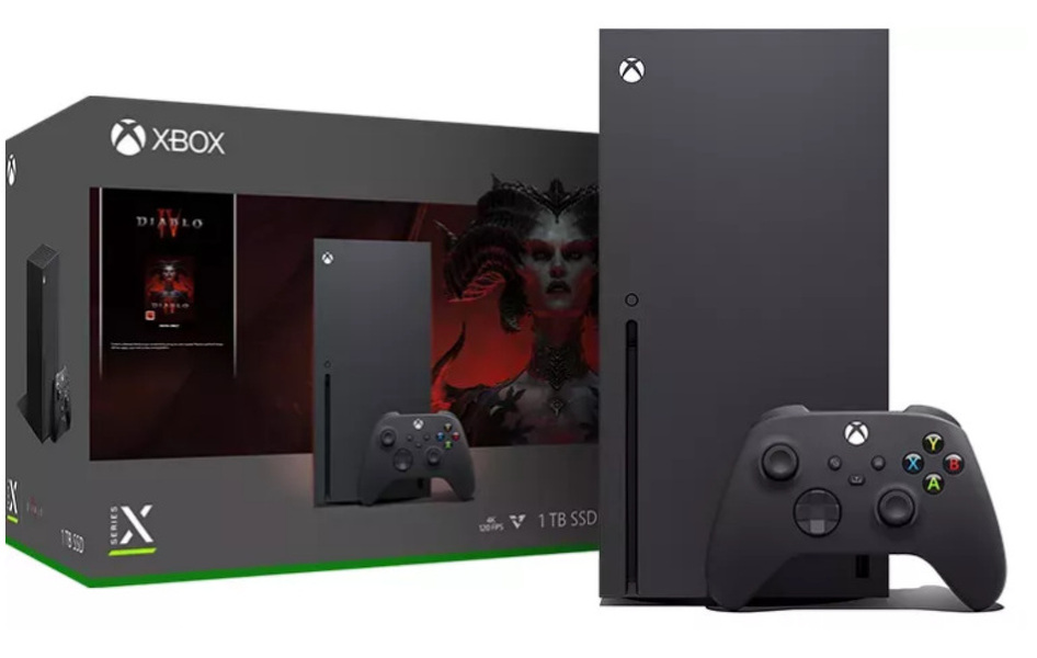 Zdjęcie produktu: Konsola Microsoft Xbox Series X 1TB + Diablo IV Zdjęcie produktu: Konsola Microsoft Xbox Series X 1TB + Diablo IV
