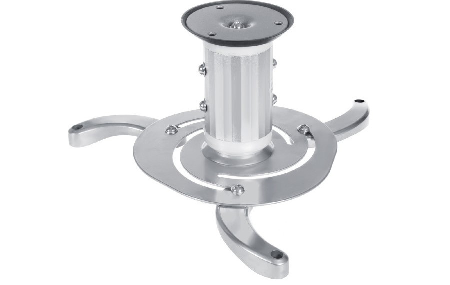 Uchwyt sufitowy do projektora 80-980mm 10kg Maclean MC-517 S srebrny