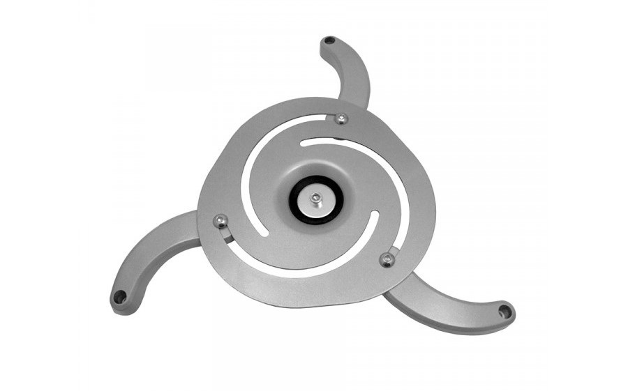 Uchwyt sufitowy do projektora 80-980mm 10kg Maclean MC-517 S srebrny