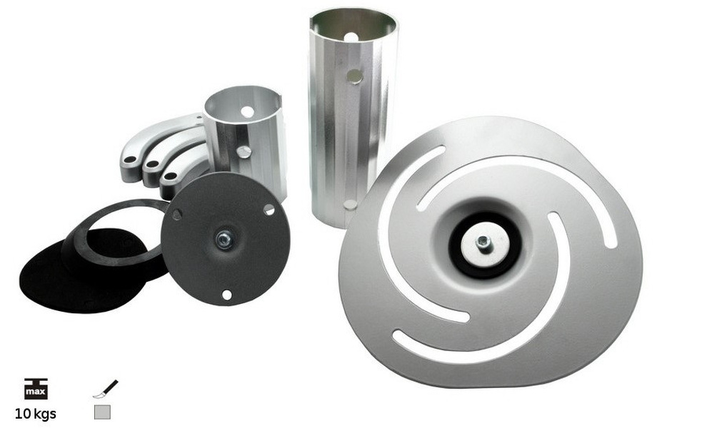 Zdjęcie produktu: Uchwyt sufitowy do projektora 80-980mm 10kg Maclean MC-517 S srebrny