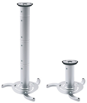 Miniatura produktu: Uchwyt sufitowy do projektora 80-980mm 10kg Maclean MC-517 S srebrny