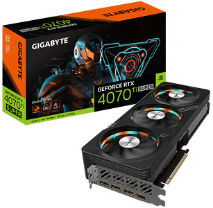 Miniatura produktu: Gigabyte GeForce RTX 4070 Ti SUPER Gaming OC 16GB GDDR6X DLSS 3 (GV-N407TSGAMING OC-16GD) Miniatura produktu: Gigabyte GeForce RTX 4070 Ti SUPER Gaming OC 16GB GDDR6X DLSS 3 (GV-N407TSGAMING OC-16GD)