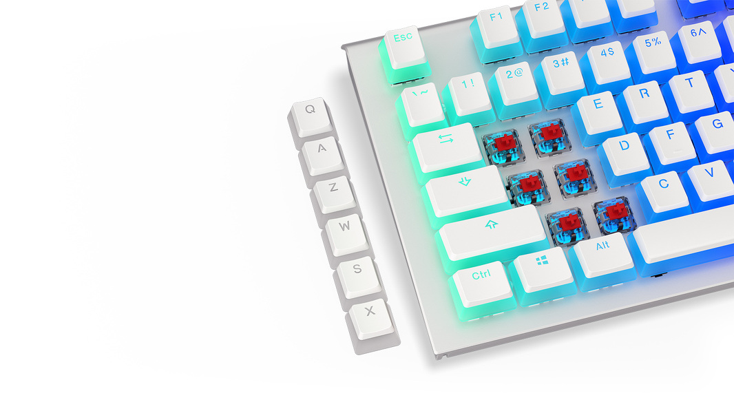 Zdjęcie produktu: Endorfy Keycap Pudding Onyx White (EY0E003)