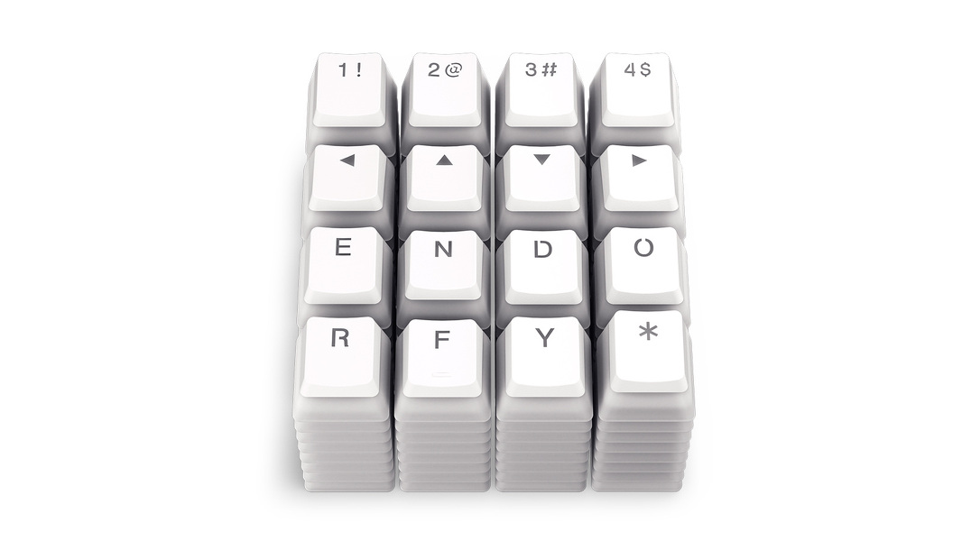 Zdjęcie produktu: Endorfy Keycap Pudding Onyx White (EY0E003)