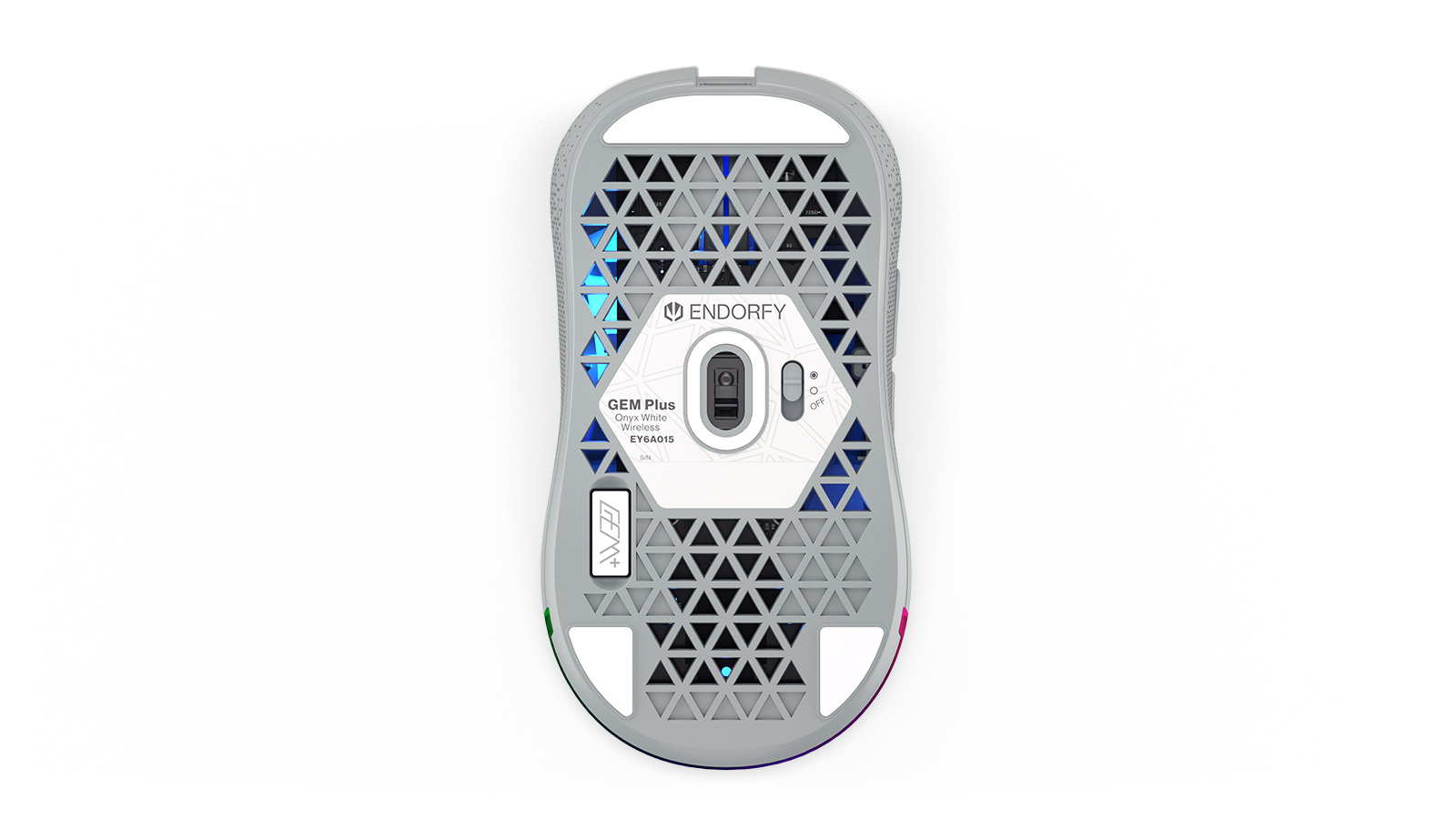 Endorfy Gem Plus Wireless Onyx White EY6A015