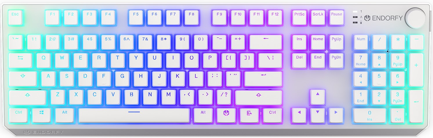 Endorfy Thock Wireless Pudding Onyx White