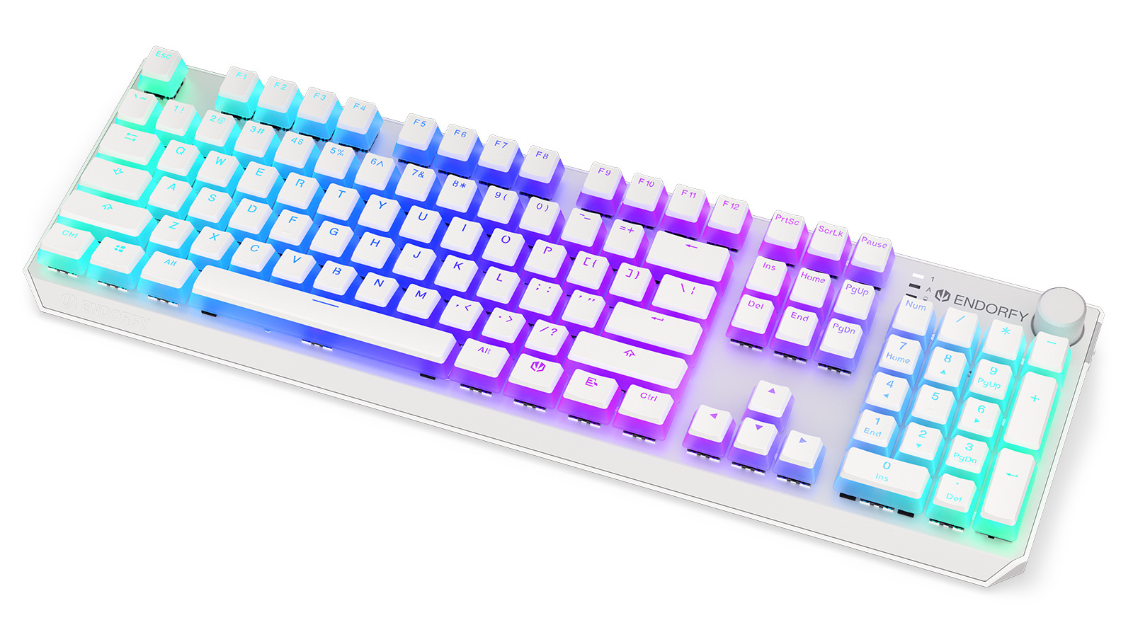 Endorfy Thock Wireless Pudding Onyx White