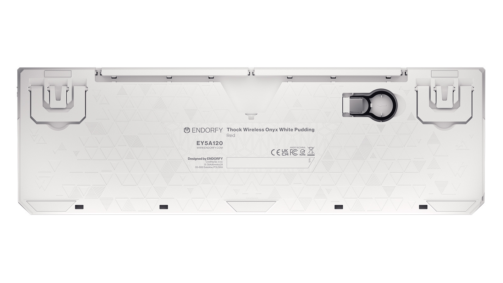 Endorfy Thock Wireless Pudding Onyx White