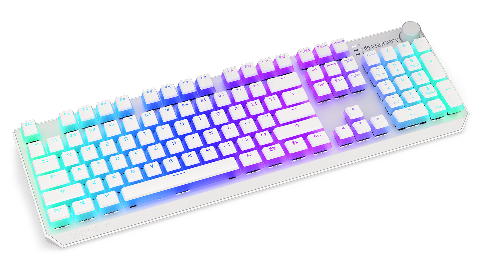 Endorfy Thock Wireless Pudding Onyx White