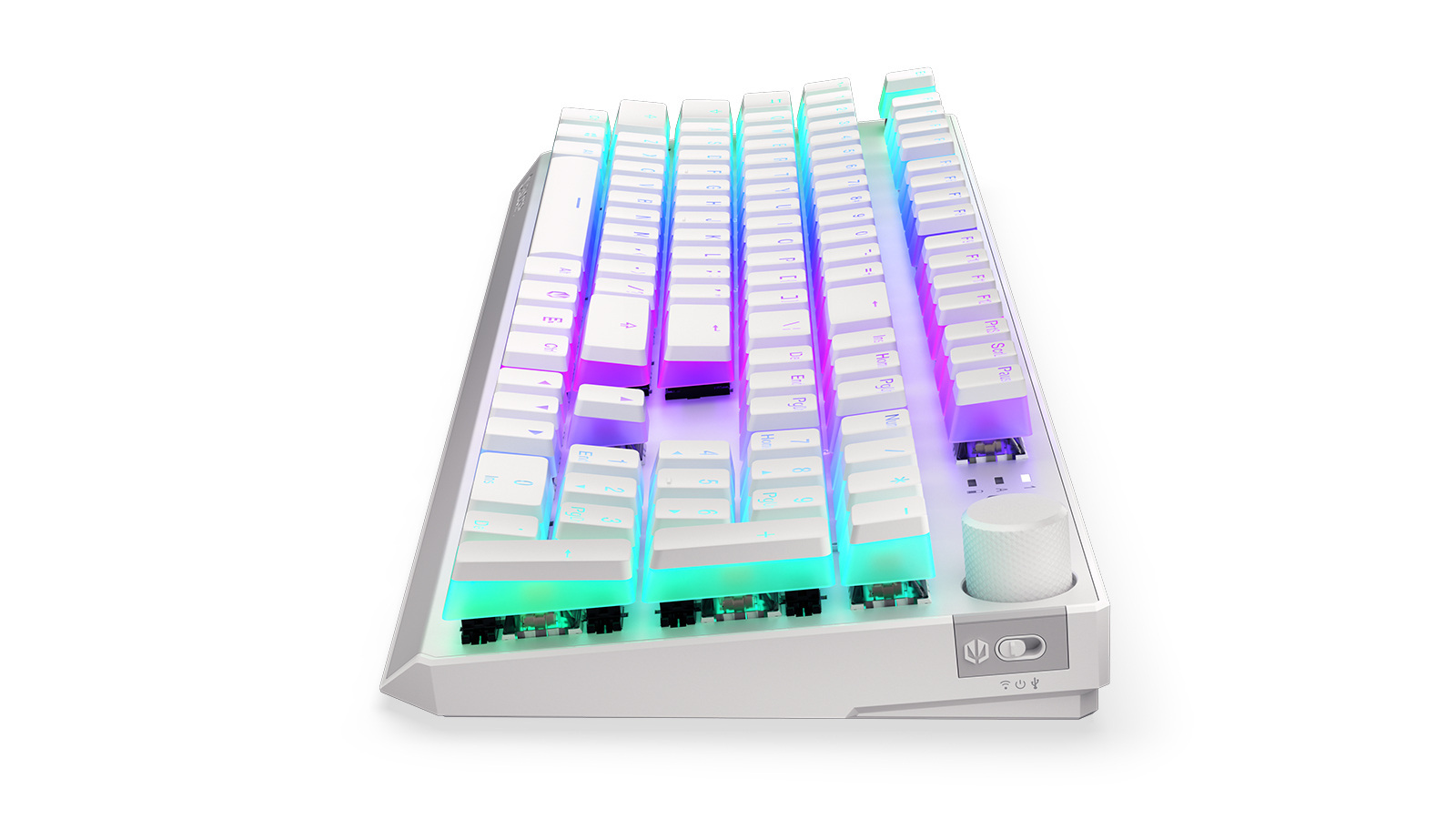 Endorfy Thock Wireless Pudding Onyx White