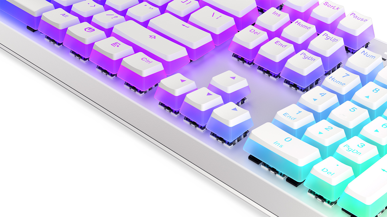 Endorfy Thock Wireless Pudding Onyx White