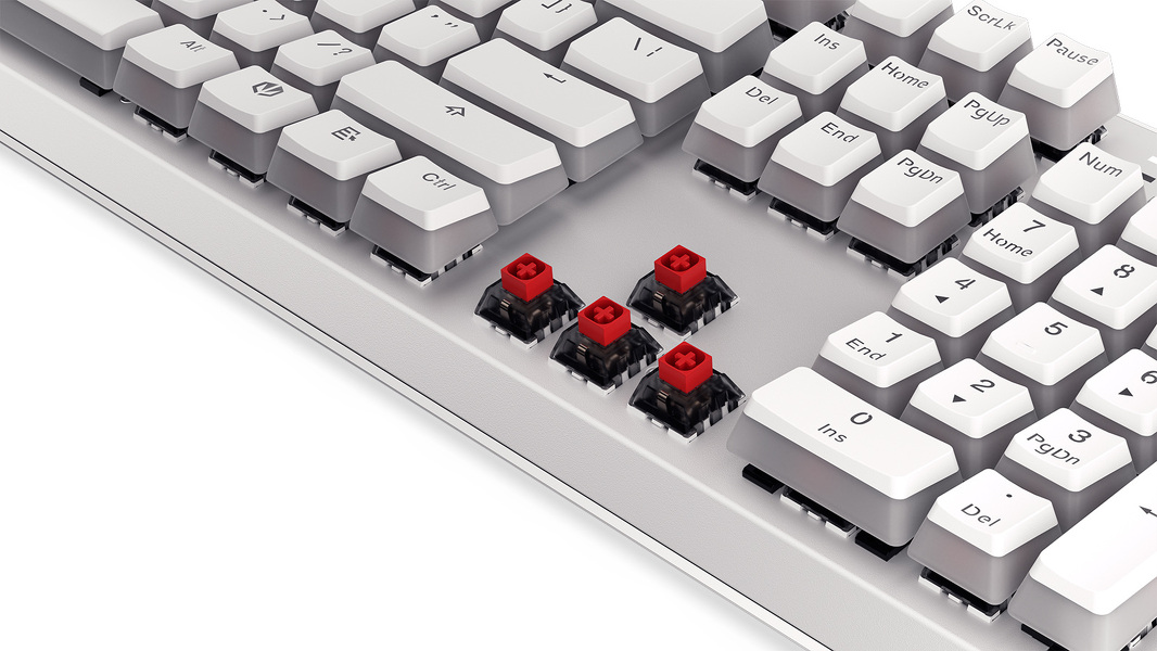 Zdjęcie produktu: Endorfy Thock Wireless Pudding Onyx White