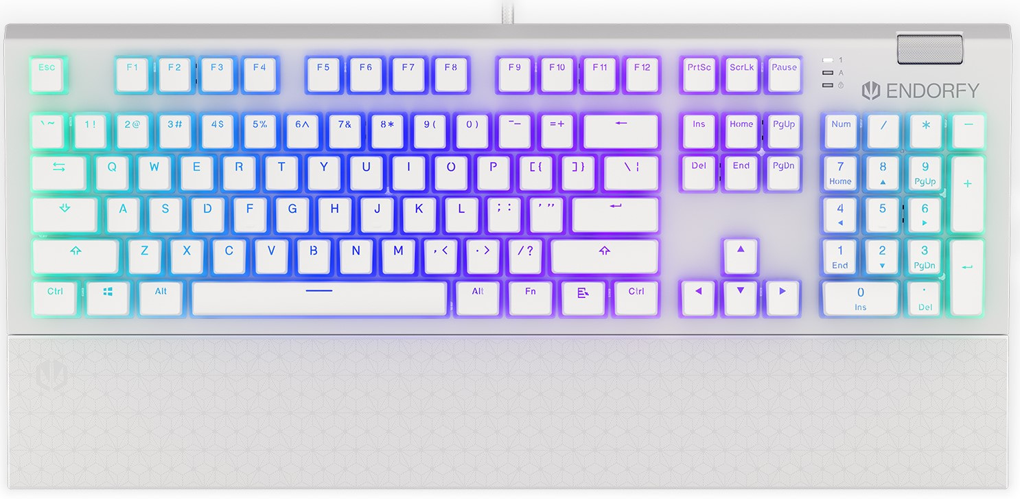 Endorfy Omnis Pudding Onyx White Brown