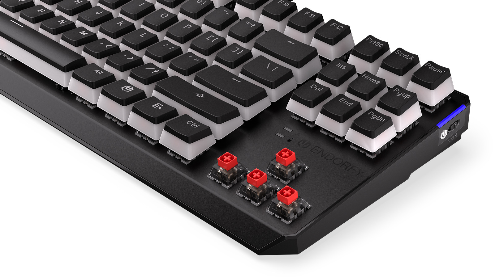 Endorfy Thock TKL Wireless Pudding Red