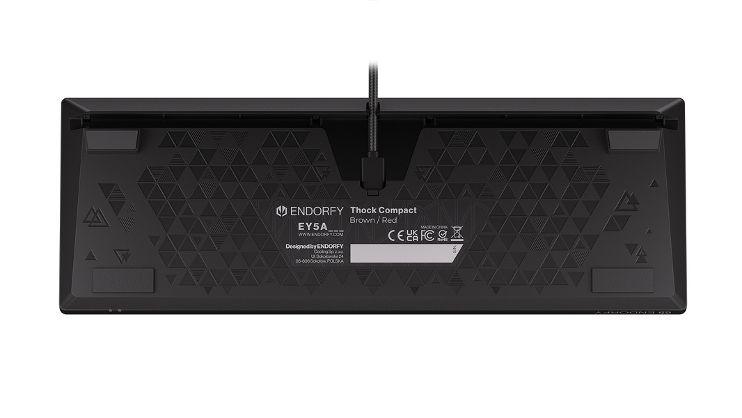 Zdjęcie produktu: Endorfy Thock Compact Red (EY5A071)