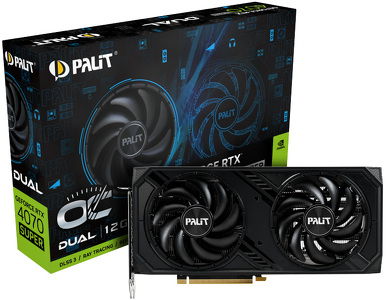 Miniatura produktu: Palit GeForce RTX 4070 SUPER Dual OC 12GB GDDR6X DLSS 3 (NED407SS19K9-1043D)