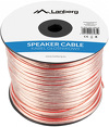 Kabel głośnikowy 2X1.5mm2 100m przeźroczysty Lanberg