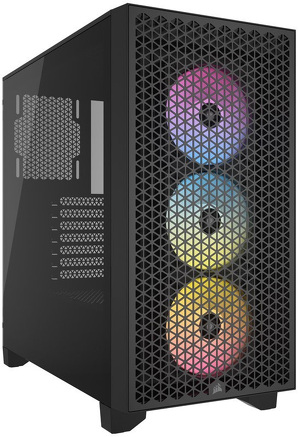 Miniatura produktu: Obudowa Corsair 3000D Airflow RGB czarna (CC-9011255-WW)