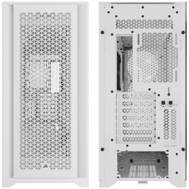 Corsair 5000D Core Airflow TG Biała