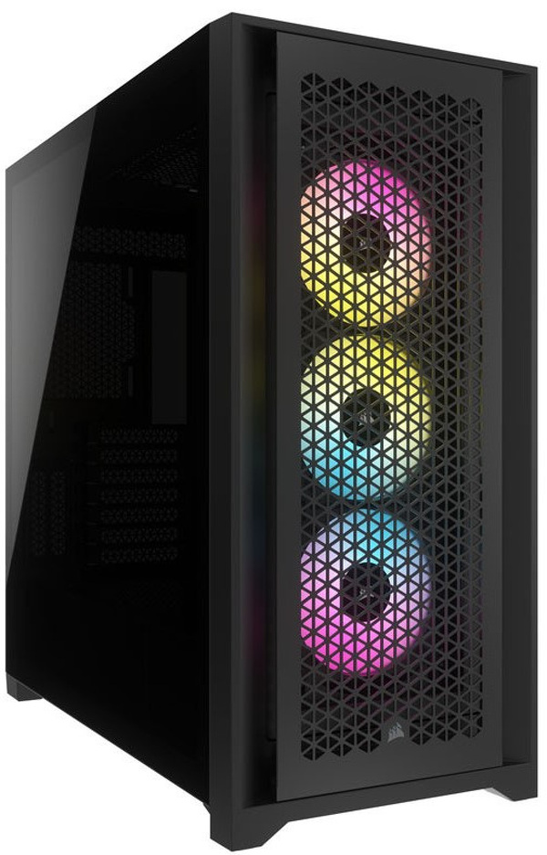 Zdjęcie produktu: Corsair iCUE 5000D RGB Airflow czarna Zdjęcie produktu: Corsair iCUE 5000D RGB Airflow czarna